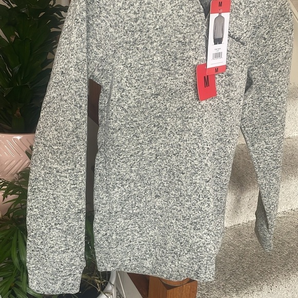 NWT Eddie Bauer Men's Radiator Fleece Snap Mock Pullover Sweater - Picture 5 of 10